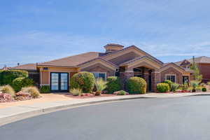 View of front of home with french doors