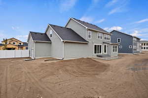 View of rear view of house