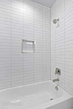 Bathroom featuring  shower combination