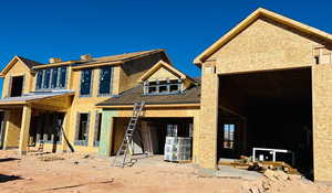 View of rear view of house