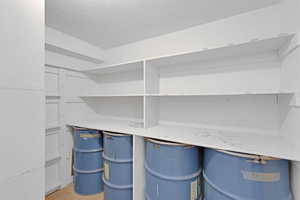 View of storage room