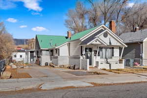 View of bungalow-style home