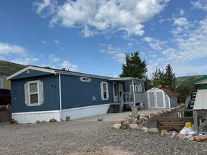 View of manufactured / mobile home