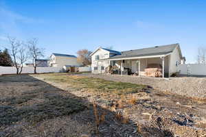 View of rear view of house