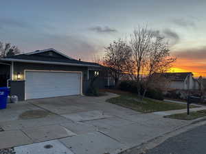 Beautiful Sunset view from the front door!