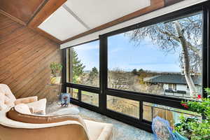 Sunroom with a wealth of natural light