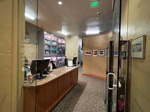 View of reception area