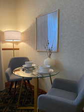 View of dining space