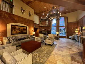 View of building lobby
