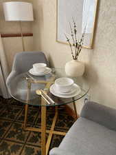 View of dining area