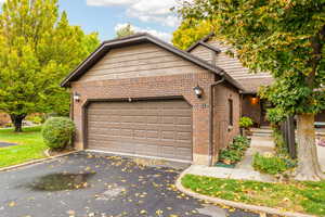 View of front of home featuring a 2-car garage