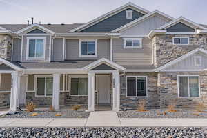 View of craftsman-style home