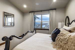 Bedroom featuring light hardwood / wood-style floors