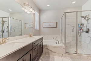 Master bathroom