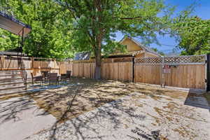 View of yard featuring a patio area