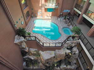 View of swimming pool