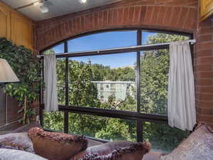 Sunroom with a wealth of natural light