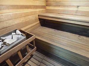 View of sauna / steam room