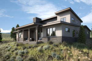 Exterior Rendering - Back