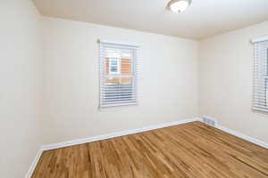 Bedroom featuring hardwood / wood-style floors