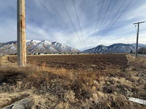 Mountain view with a rural view