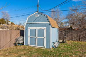 Tuff Shed-included