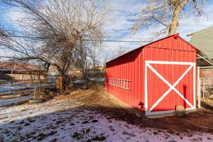 A huge shed