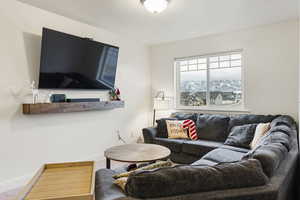 View of living room