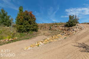 Circle drive to #rd level and building area