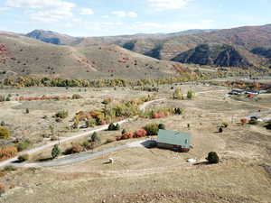 View of mountain feature featuring a rural view