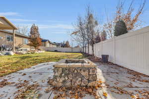 View of patio