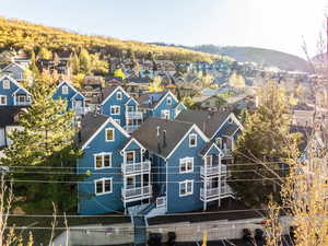 View of rear view of property