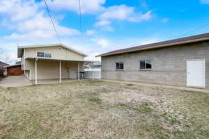 View of rear view of house