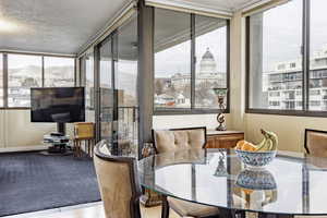 Sunroom / solarium featuring a wealth of natural light