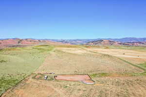 Property view of mountains featuring a rural view