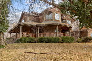 View of front of house with a porch