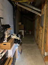 View of basement