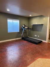 View of exercise room