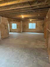 Basement with plenty of natural light