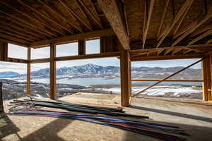 Great Room view and deck