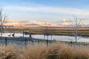 Property view of water featuring a mountain view