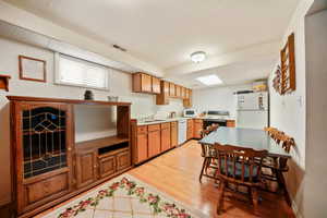 Kitchen in basement apartment