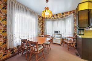 Dining room off the kitchen