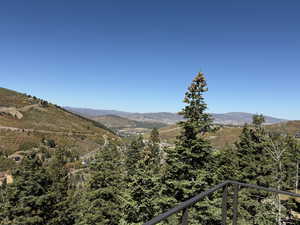 View of mountain backdrop