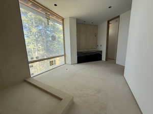 Spare room featuring floor to ceiling windows