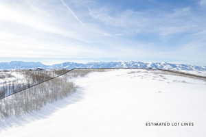 View of mountain background