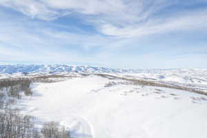 View of mountain background