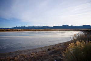 Property view of water featuring a mountain view