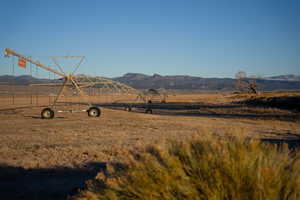 Mountain view featuring a rural view