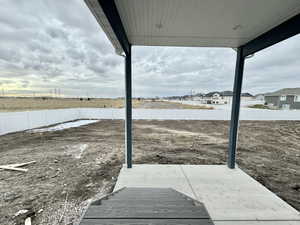 Dock area featuring a patio area